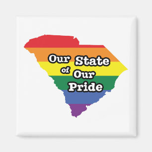 Unser Staat  South Carolina Magnet