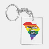 Unser Staat| South Carolina Schlüsselanhänger (Vorderseite links)