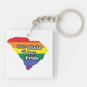 Unser Staat| South Carolina Schlüsselanhänger (Rückseite)