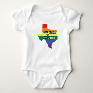 Unser Staat Texas Baby Strampler