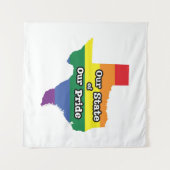 Unser Staat| Texas Wandteppich (Vorderseite (Horizontal))