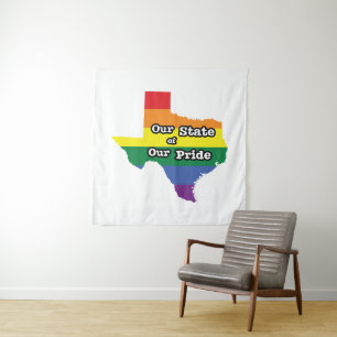 Unser Staat Texas Wandteppich
