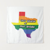 Unser Staat| Texas Wandteppich (Vorderseite)