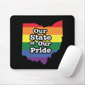 Unser Staat unseres Stolzes | Ohio Mousepad (Mit Mouse)