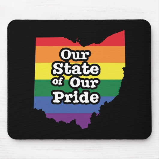 Unser Staat unseres Stolzes | Ohio Mousepad (Vorne)