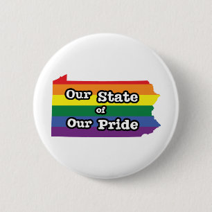 Unser Staat unseres Stolzes Pennsylvania Button