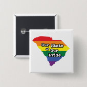 Unser Staat unseres Stolzes | South Carolina Button (Vorne & Hinten)