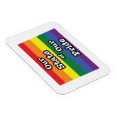 Unser Staat unseres Stolzes | Wyoming Magnet (Rechte Seite)