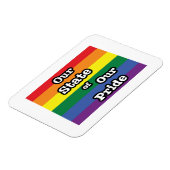 Unser Staat unseres Stolzes | Wyoming Magnet (Linke Seite)