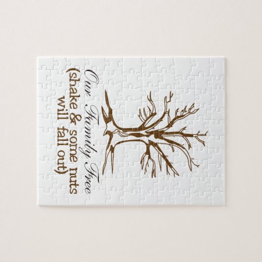 Unser Stammbaum Puzzle (Horizontal)