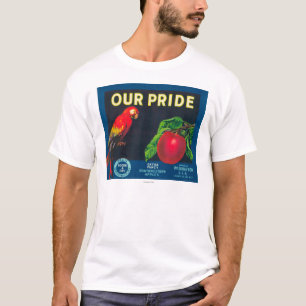 Unser Stolz-Apple-Aufkleber - Washington-Staat T-Shirt