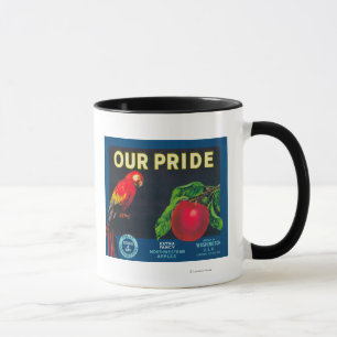 Unser Stolz-Apple-Aufkleber - Washington-Staat Tasse