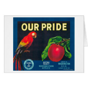 Unser Stolz-Apple-Label - der Staat in Washington