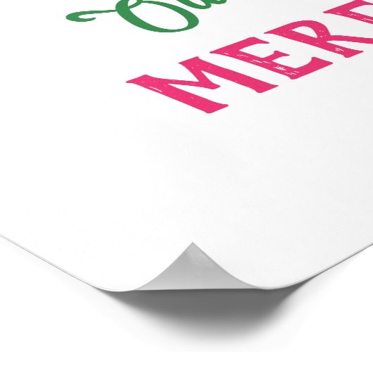 "Unser Süß" Cherry Personalisierter Name Poster (Ecke)