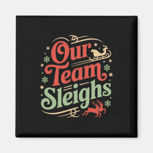 Unser Team macht die Weihnachtsrenne von Santa zun Magnet