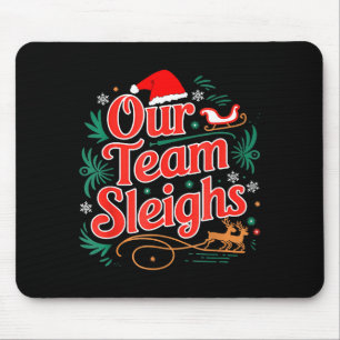 Unser Team macht die Weihnachtsrenne von Santa's A Mousepad
