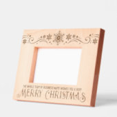 Unser Team wünscht Ihnen ein frohes Weihnachtsgesc Geätzte Rahmen (Links)