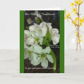 Unser tief empfunden Beileid Karte (Gelbe Blume)