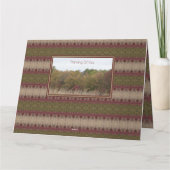 Unser tiefstes Beileid Karte (Rückseite)