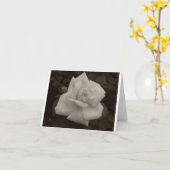 Unser tiefstes Beileid Karte (Gelbe Blume)