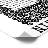 Unser tiefstes INSIGHTS-Zitat von Nietzsche Poster (Ecke)