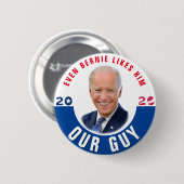 Unser Typ: Joe Biden Button (Vorne & Hinten)