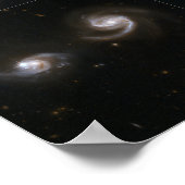 Unser Universum: Ein galaktisches Spektakuläres Poster (Ecke)