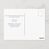 Unser Unternehmen hat das Foto für kundenspezifisc Postkarte (Rückseite)