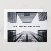 Unser Unternehmen hat die Änderung der Geschäftsad Ankündigungspostkarte (Vorne/Hinten)