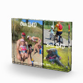 Unser Vater Bester Vater 3 Foto Collage Display Bl (Rechts)