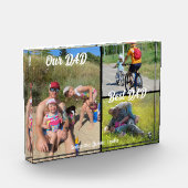 Unser Vater Bester Vater 3 Foto Collage Display Bl (Links)