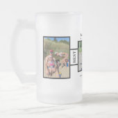 Unser Vater Bester Vater FotoCollage Personalize V Mattglas Bierglas (Links)