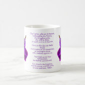 Unser Vater Das Gebet des Herrn Inspiration Kaffeetasse (Mittel)
