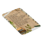 Unser Vater ... Das Gebet des Herrn Magnet (Rechte Seite)