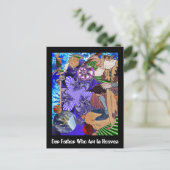 Unser Vater, der im Himmel ist Postkarte (Stehend Vorderseite)