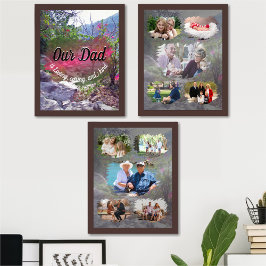 Unser Vater Family Collage Yelapa Trail 821 Bilderwand Sets