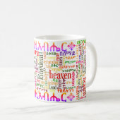 Unser Vater-Gebet in Amharic የአባታችንሆይጸሎት Tasse (VorderseiteRechts)