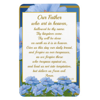 Unser Vater Gebet Mathew 6:9-13 Magnet