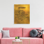 Unser Vater hat die Kanvas überzogen Leinwanddruck (Insitu (Wohnzimmer))