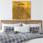 Unser Vater hat die Kanvas überzogen Leinwanddruck (Insitu (Schlafzimmer))