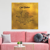 Unser Vater hat die Kanvas überzogen Leinwanddruck (Insitu (Wohnzimmer))