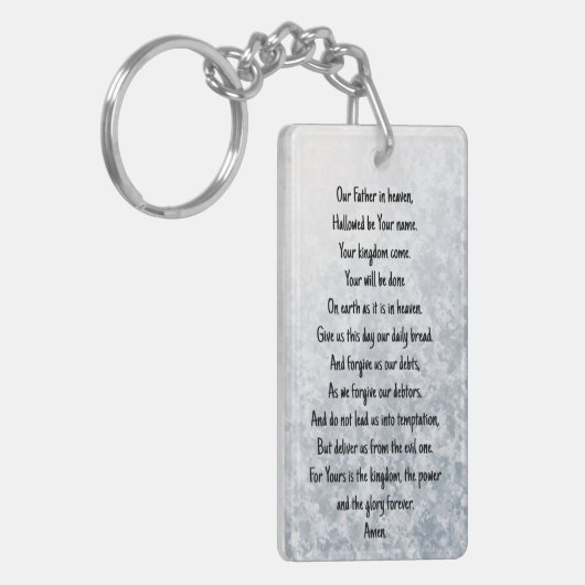 Unser Vater im Himmel Schlüsselanhänger, Gebet, Ho Schlüsselanhänger (Vorderseite links)