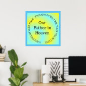UNSER VATER IN HEAVEN POSTER (Heimbüro)