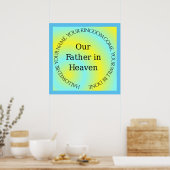 UNSER VATER IN HEAVEN POSTER (Küche)