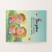 Unser Vater, Lord's Gebet-Kinder-Puzzle Puzzle (Horizontal)