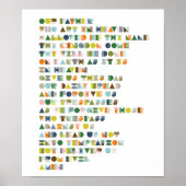 Unser Vater, Retro, Poster (Vorne)