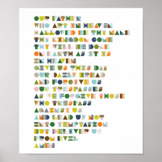 Unser Vater, Retro, Poster