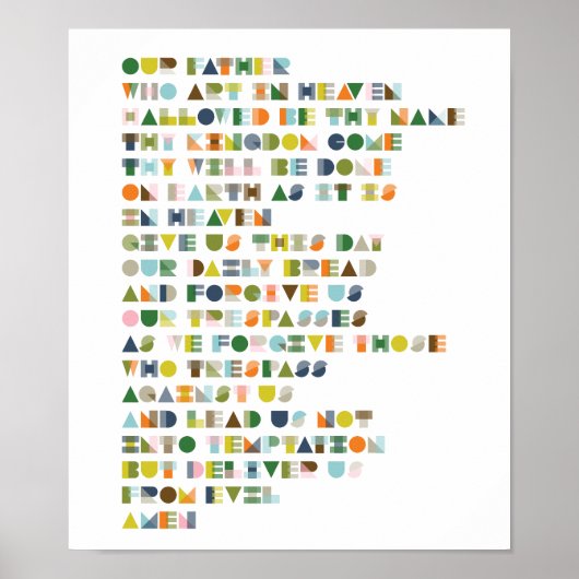 Unser Vater, Retro, Poster (Vorne)