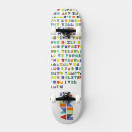 Unser Vater-Skateboard! Skateboard