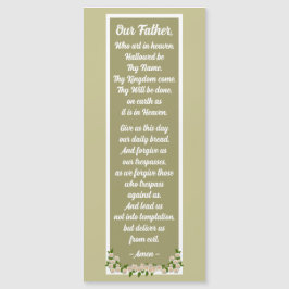 Unser Vatergebet Matthew 6:9-13 Magnetkarte